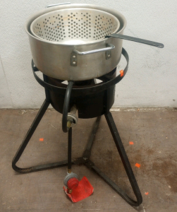 Master built Propane Outdoor Fryer Base With Pan