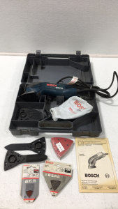 Bosch Variable Speed Electric Corner/Detail Sander With Case And Accessories