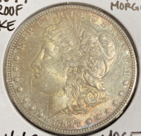 1897 MS65PL Proof Like Morgan Silver Dollar - 3