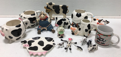 Assorted Cow Decorations