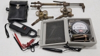 MULTIMETER, WELDING TORCH, PRESSURE METERS