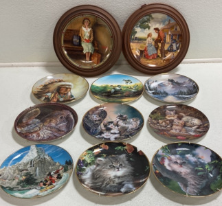 (11) Assorted Collective Decor Plates