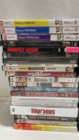 (40) Assorted DVD Movies and TV Shows, (7) CDs, (32) Country Cassette Tapes - 2