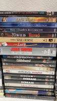 (40) Assorted DVD Movies and TV Shows, (7) CDs, (32) Country Cassette Tapes - 3