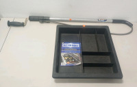 (1) Cobra Pro Toilet Snake Tool (1) Better Built 18" x 20" Plastic Tool Tray