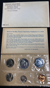 1965 BU Silver Mint Set in OGP