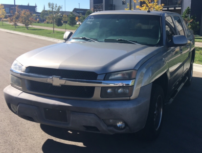 BANK OWNED - 2003 CHEVROLET AVALANCHE