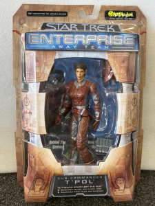 STAR TREK ENTERPRISE AWAY TEAM COLLECTIBLE ACTION FIGURE: SUB COMMANDER T’ POL