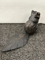 6” CAST IRON SQUIRREL DOOR STOP - 4