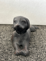 6” CAST IRON LABRADOR DOOR STOP - 2