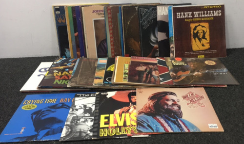 Records by Willie Nelson and Other Artists