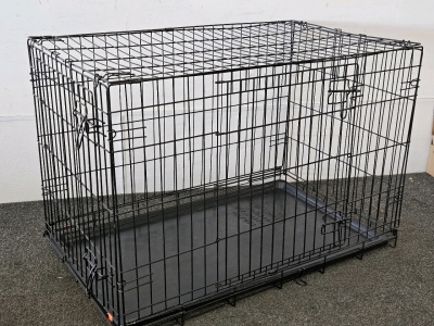 22x36x24 PET KENNEL W/ TRAY