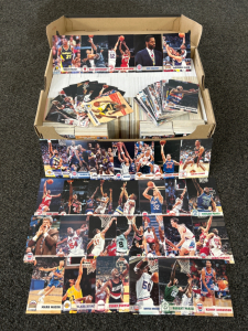 BOX OF SPORTS CARDS