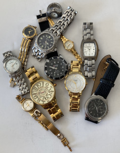 MEN&rsquo;S AND WOMEN&rsquo;S WRIST WATCHES INCLUDING: KENNETH COLE, BETSEY JOHNSON, KATE SPADE, EDDIE BAUER AND MORE
