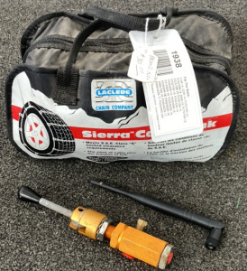 SIERRA TIRE CABLE LINK, AIR PRESSURE HANDHELD CONTROL PANEL, TIRE GAUGE