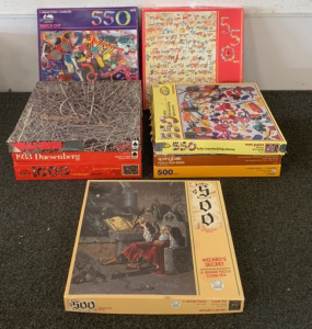 (9) JIGSAW PUZZLES