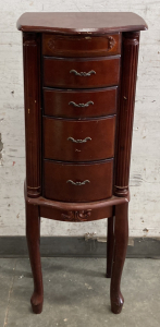 JEWELRY HUTCH - COMPLETE 13&rdquo;x11&rdquo;x37&rdquo;