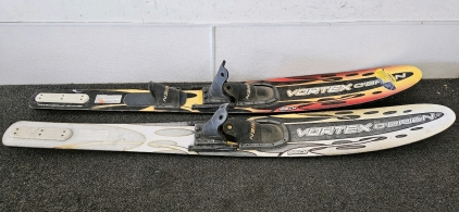 (2) 65" WATER SKIS