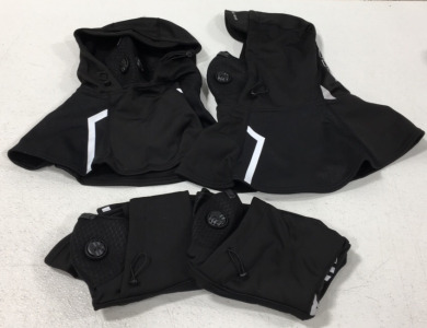 (4) Pixel Bear Full Face Thermal Ski Mask