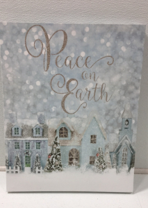 16”x20” Peace on Earth Canvas