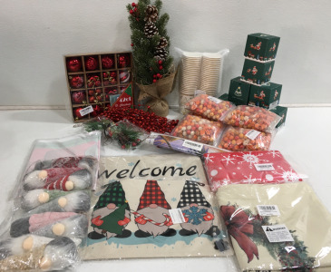 (6) 240 pcs Fall Bead/Hemp Decor Kit (7) 82pcs Christmas Lego (1) 18&rdquo; Christmas Tree (1) 42 ct Ornament Set (1) Diamond Painting & More!!
