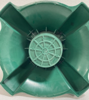 Green Plastic Standard Tree Stand - 3