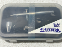 MASTER SALON AIR AIRBRUSH COMPRESSOR MODEL TC-60 (WORKS) WITH ACCESSORIES AND CLEANING KIT - 4