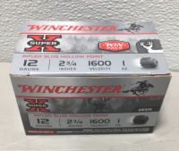 (30) Winchester Super X 12GA 2-3/4” 00 Buck Shotgun Shells (15) Winchester Super x 12GA 2-3/4” 1-Oz Slug Shotgun Shells - 3