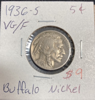 (3) 1936-S Buffalo Nickels - 2