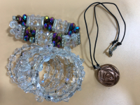 Costume Jewelry (1) Necklace (4) Bracelet’s (1) Watch - 4