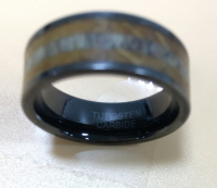 Tungsten carbide Size 10 Ring - 2