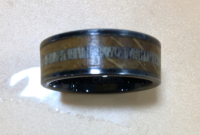 Tungsten carbide Size 10 Ring - 3