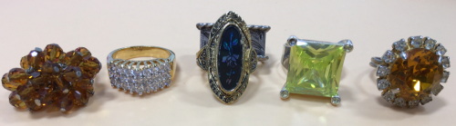 (5) Fashion Statement Ring’s