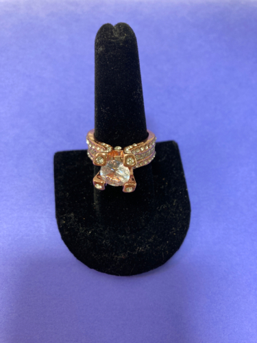 Rose Gold Tone Fashion Ring