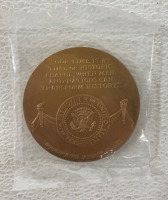 1989 Inaugurated President George Bush Medallion Bronze - 2