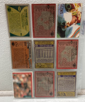 (9) 1979-1989 Hall Of Famer NFL Cards Such As Dan Foutis, John Riggins, Joe Greene, Ken Stabler And More - 5