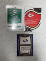 (4) 2020 Select Prizm Die Cut NFL Cards Such As Randy Moss, Joe Reed, Ezekiel Elliot And More, (10) NFL Select Prizm And Others Including C.J Ham, Cam Akers, D.K Metcalf And More - 5