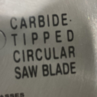 (4) Sawyers Choice 6 1/2’’ 24T Carbide Tipped Saw Blades - 3