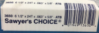 (4) Sawyer’s Choice 6-1/2” Carbide Tipped Circular Saw Blade #3650 6-1/2”x24Tx.063”x5/8” - 3