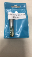 (4) New Sawyers Choice 1/2” Width 2-3/4” Length Straight Shaft Carbide Tipped Router Bits - 4