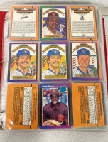 (1) Binder Full Of Approximately (350+) 81 - 89 MLB Cards Including Ken Griffey Jr. Rookie Cards - 2