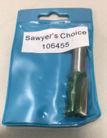 (5) New Sawyers Choice 3/4” Width 3” Length Straight Shaft Carbide Tipped Router Bits - 2