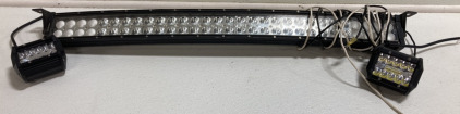 31” Yita Motor Light Bar, (2) Small Light Bars