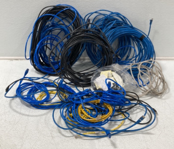 BOX OF ETHERNET CABLES