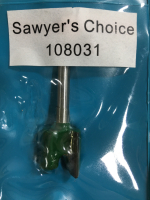 (4) New Sawyer’s Choice 1/4" Radius Round Over Router Bits - 2