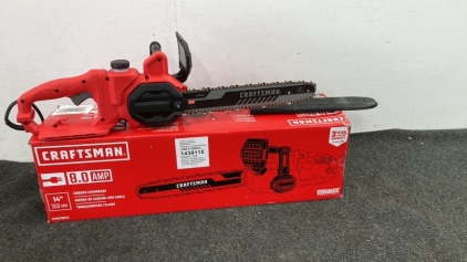 Craftsman 14&rdquo; Corded Chainsaw