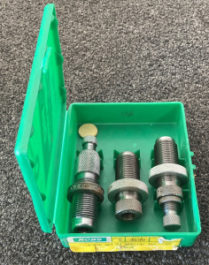 RCBS 3 DIE SET 38 SPECIAL SWC 97 PART # 18306 GROUP B