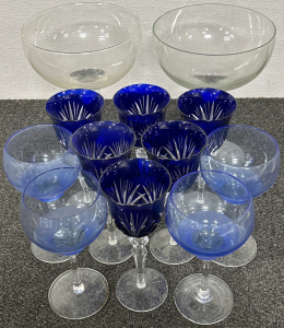 CRYSTAL/GLASS DRINKWARE (12)