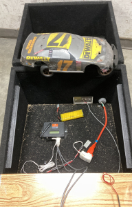 RC TRACK CAR AND CONTROLLER - NOT TESTED