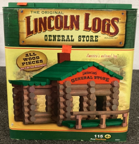 THE ORIGINAL LINCOLN LOGS GENERAL STORE BUILDING SET